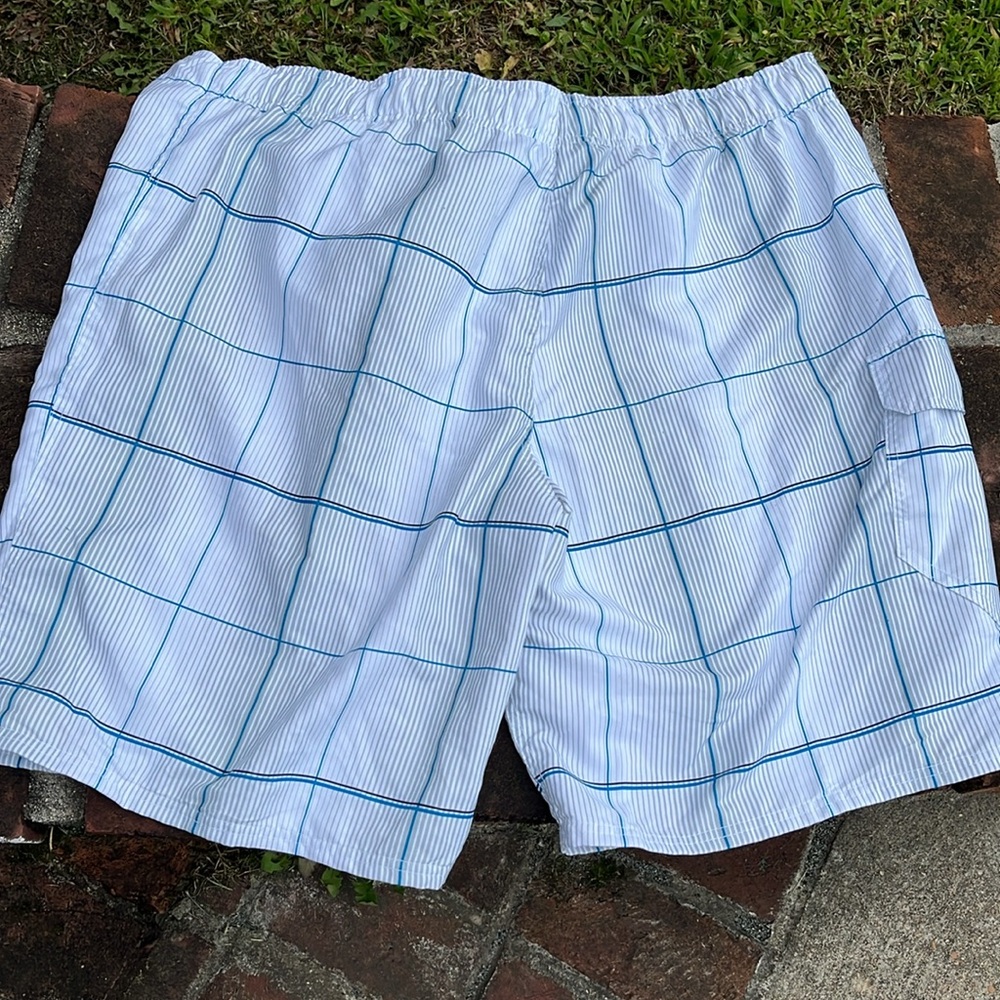 OP White and Blue swim trunks size 3XL - Picture 5 of 6